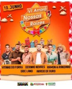 PREFEITURA DE ACAJUTIBA ANUNCIA ATRAÇÕES DO VI ARRAIÁ NOSSAS RAÍZES 2024