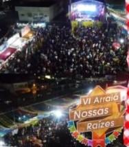 RECORDE DE PÚBLICO NO VI ARRAIÁ NOSSAS RAÍZES 2024