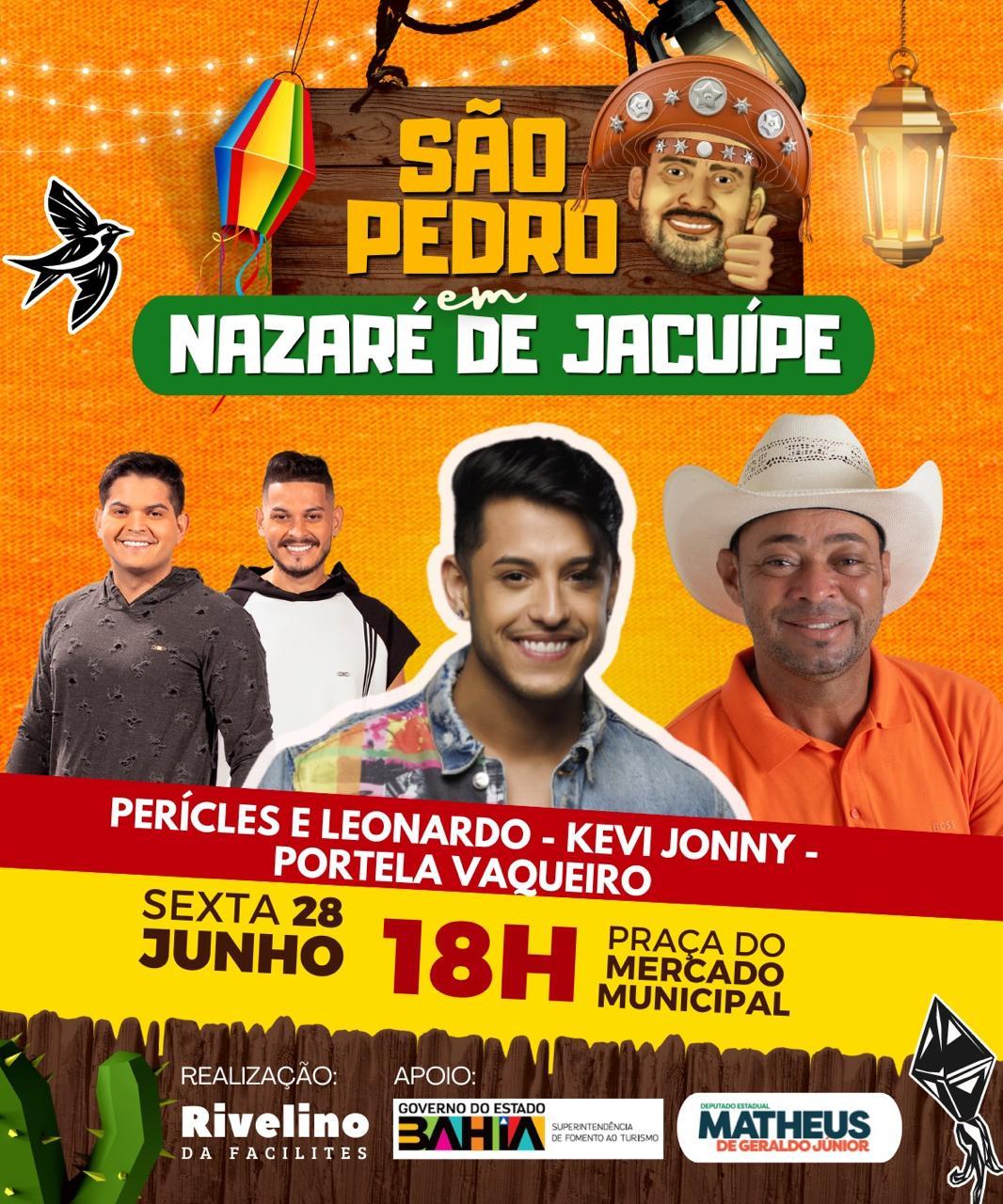 SÃO PEDRO DE SÃO SEBASTIÃO DO PASSÉ, VEM AI