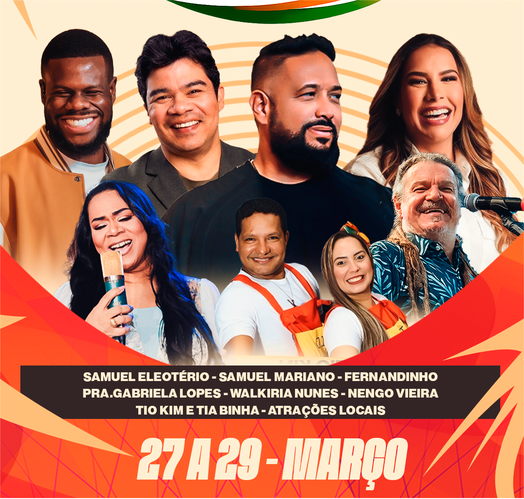 Semana da Cultura Evangélica 2026 vai reunir grandes nomes da música gospel em Catu