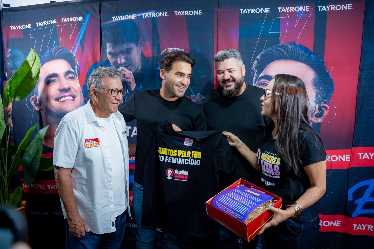 Artistas aderem ao Movimento Mulheres Vivas durante Festival de Arembepe