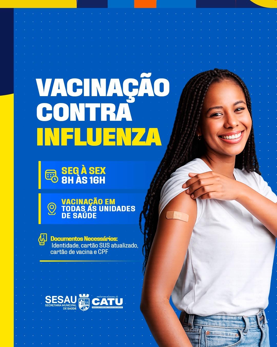 Vacinação contra Influenza é intensificada em Catu
