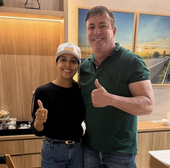 Pré-candidato a deputado Federal, Ditinho da AviVip recebe apoio de Lorena Leite