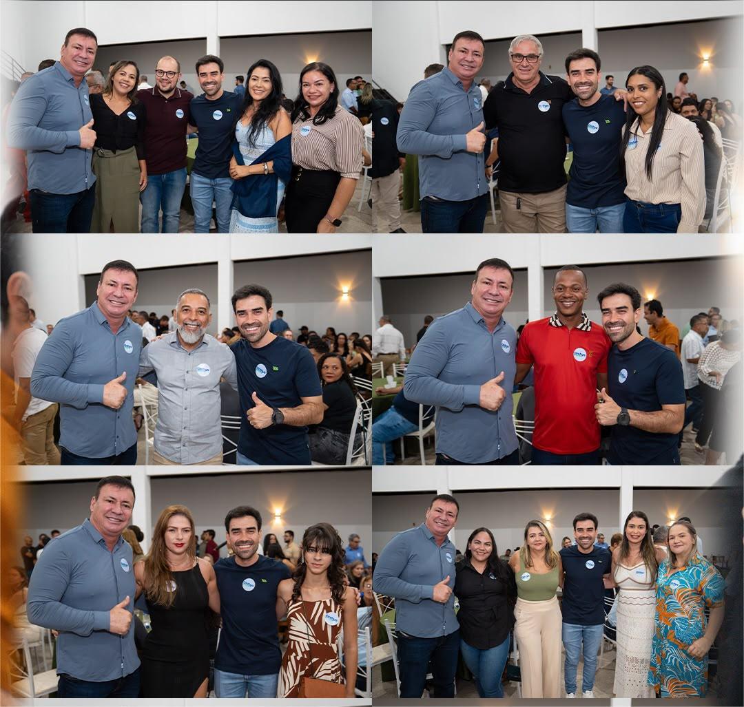 Ditinho da AviVip participa de vistoria técnica da Bahia Farm Show ao lado de Junior Marabá em Luís Eduardo Magalhães