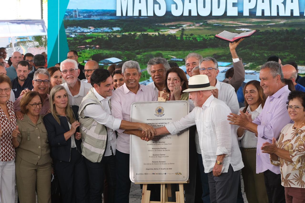 Hospital Estadual do Litoral Norte é inaugurado em Alagoinhas e amplia atendimento especializado para 34 municípios