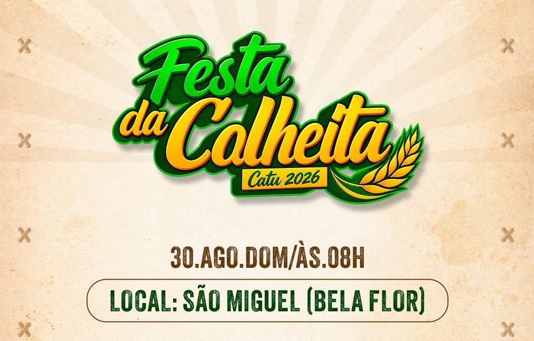 Festa da Colheita celebra agricultores e valoriza o trabalho no campo em Catu